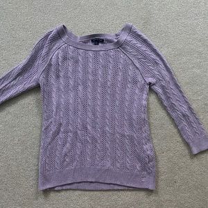 Lavendar sweater
